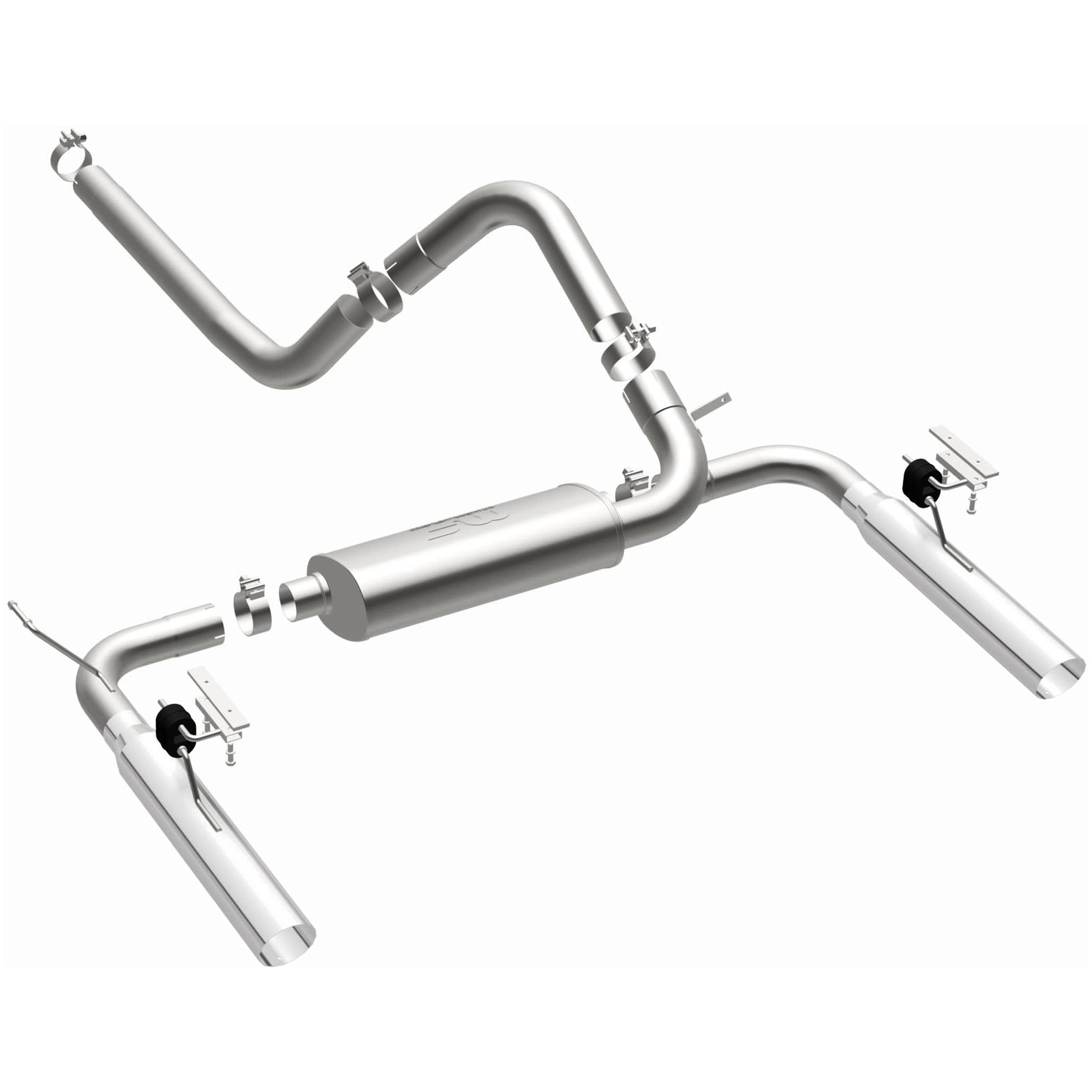 MagnaFlow Exhaust Products 15684 Street Series Stainless Cat-Back System